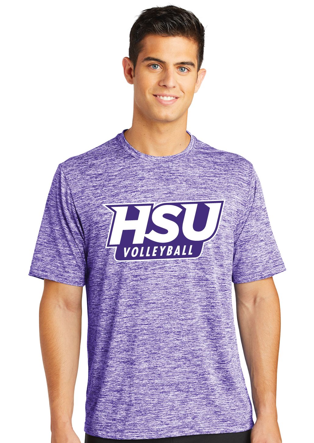 HSU Volleyball - Traditional - Electric Dri-Fit Short Sleeve