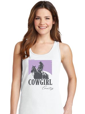 HSU Volleyball - Cowgirl Country - Cotton Tank