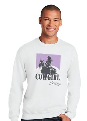 HSU Volleyball - Cowgirl Country - Crew Sweatshirt