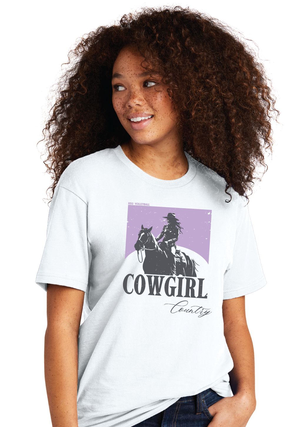 HSU Volleyball - Cowgirl Country - NextLevel Short Sleeve