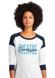 Emerson Theatre - THEATRE - 3/4 Sleeve Raglan Tee