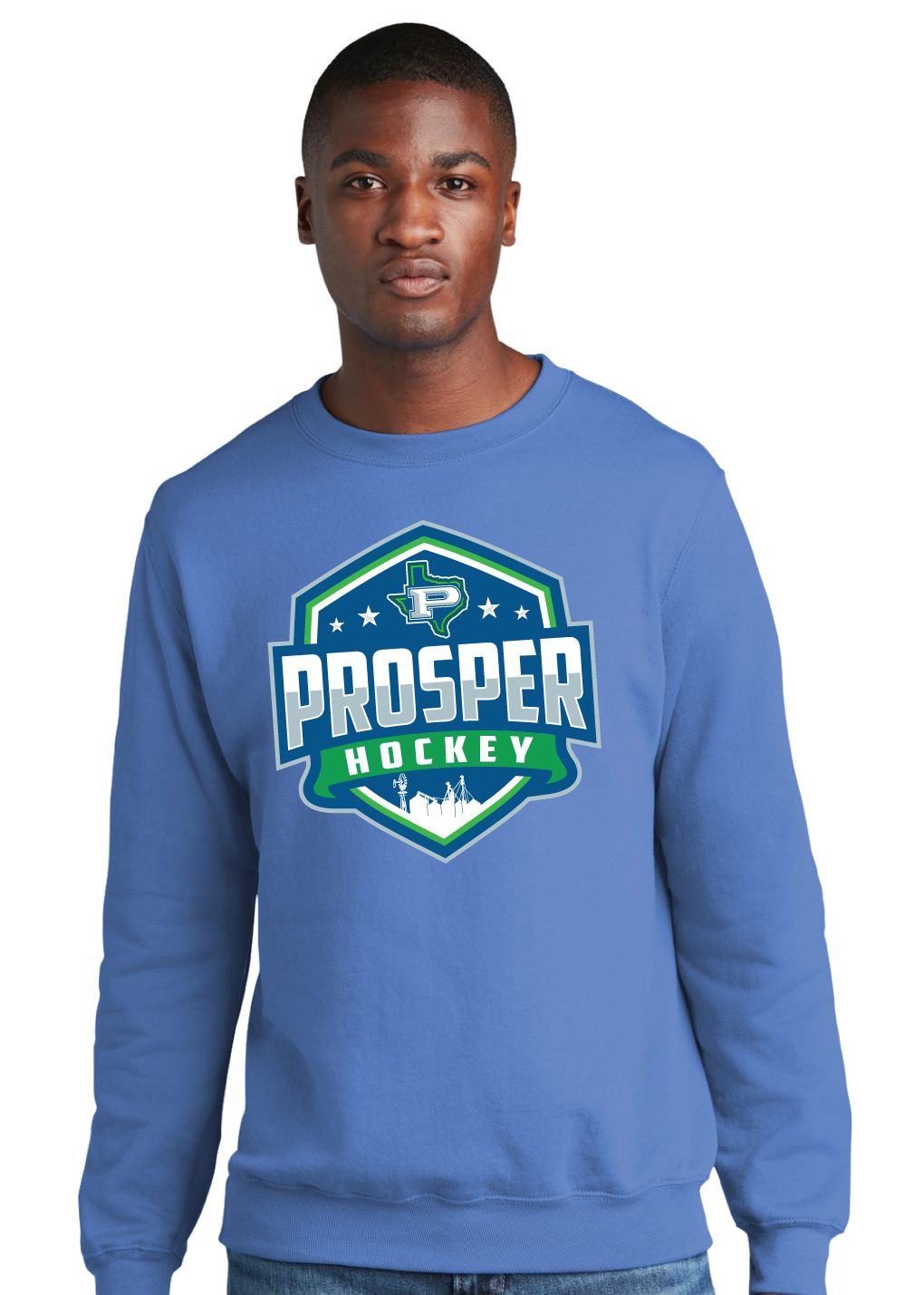 Prosper Hockey Club - Shield - Crew Sweatshirt