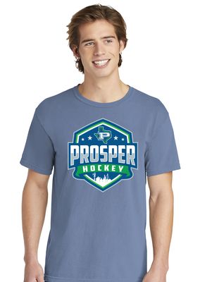 Prosper Hockey Club - Shield - Comfort Colors Short Sleeve
