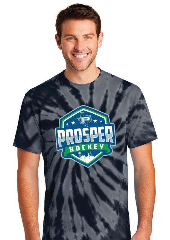 Prosper Hockey Club - Shield - Tie-Dye Short Sleeve