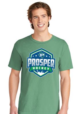 Prosper Hockey Club - Shield - Comfort Colors Short Sleeve
