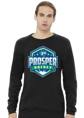 Prosper Hockey Club - Shield - Bella+Canvas Crew Sweatshirt