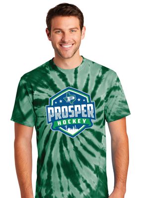 Prosper Hockey Club - Shield - Tie-Dye Short Sleeve