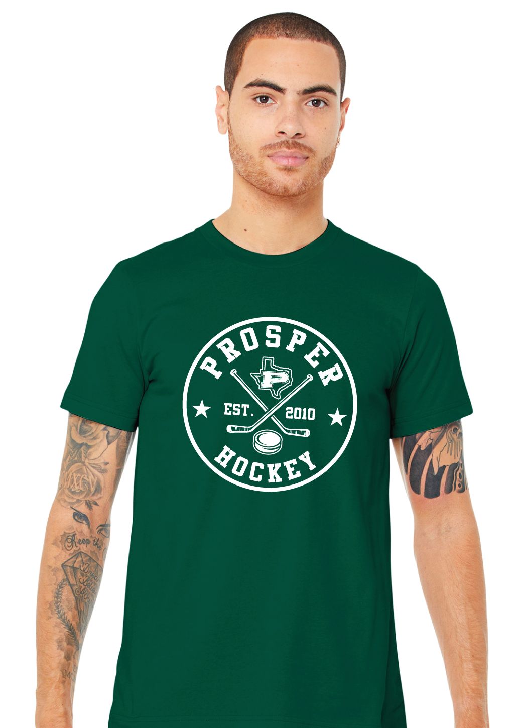 Prosper Hockey Club - EST. - Bella+Canvas Short Sleeve