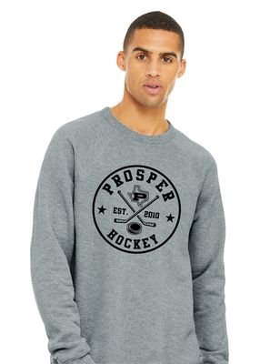 Prosper Hockey Club - EST. - Bella+Canvas Crew Sweatshirt