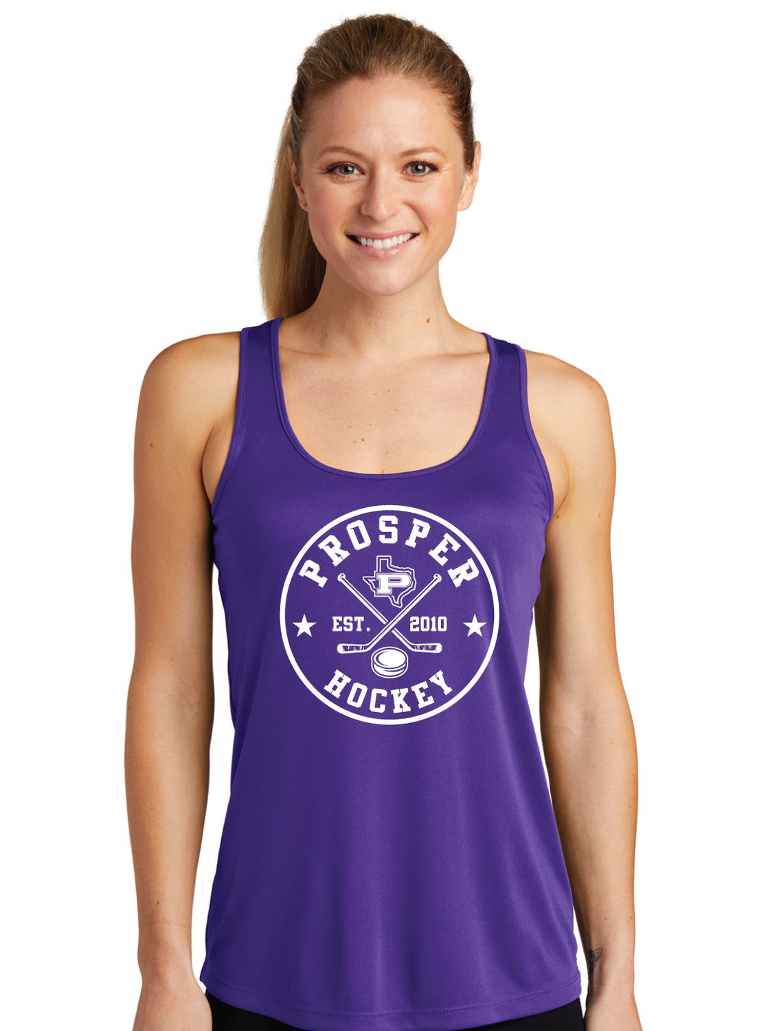 Prosper Hockey Club - EST. - Dri-Fit Racerback Tank