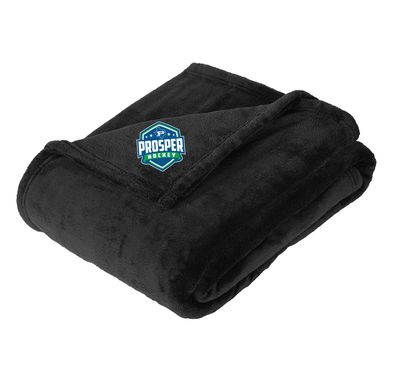 Prosper Hockey Club - Embroidered Oversized Plush Blanket