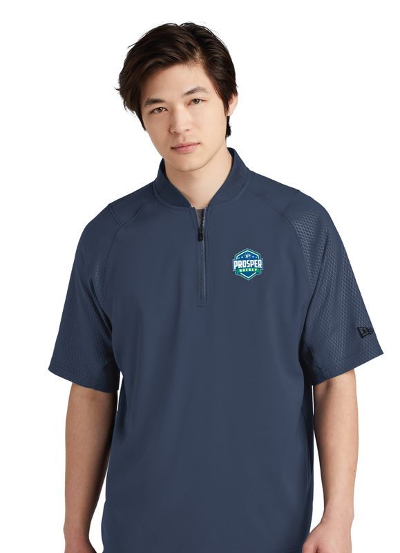 Prosper Hockey Club - Embroidered New Era® Short Sleeve 1/4-Zip Jacket