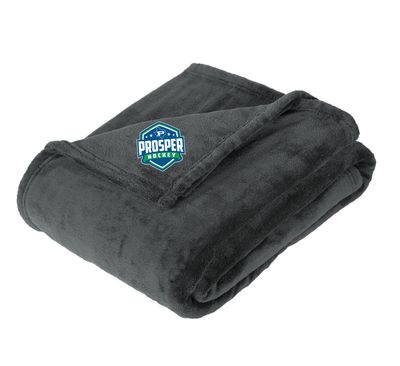 Prosper Hockey Club - Embroidered Oversized Plush Blanket
