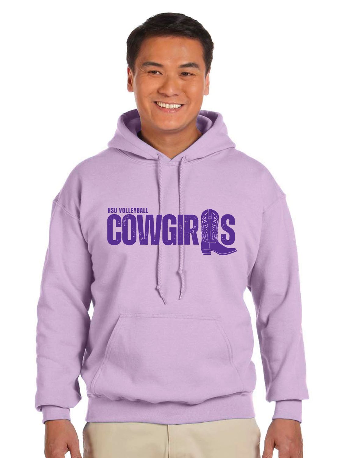 HSU Volleyball - Cowgirls Boot - Hoodie