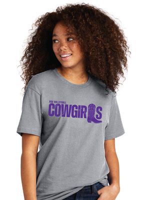 HSU Volleyball - Cowgirls Boot - NextLevel Short Sleeve