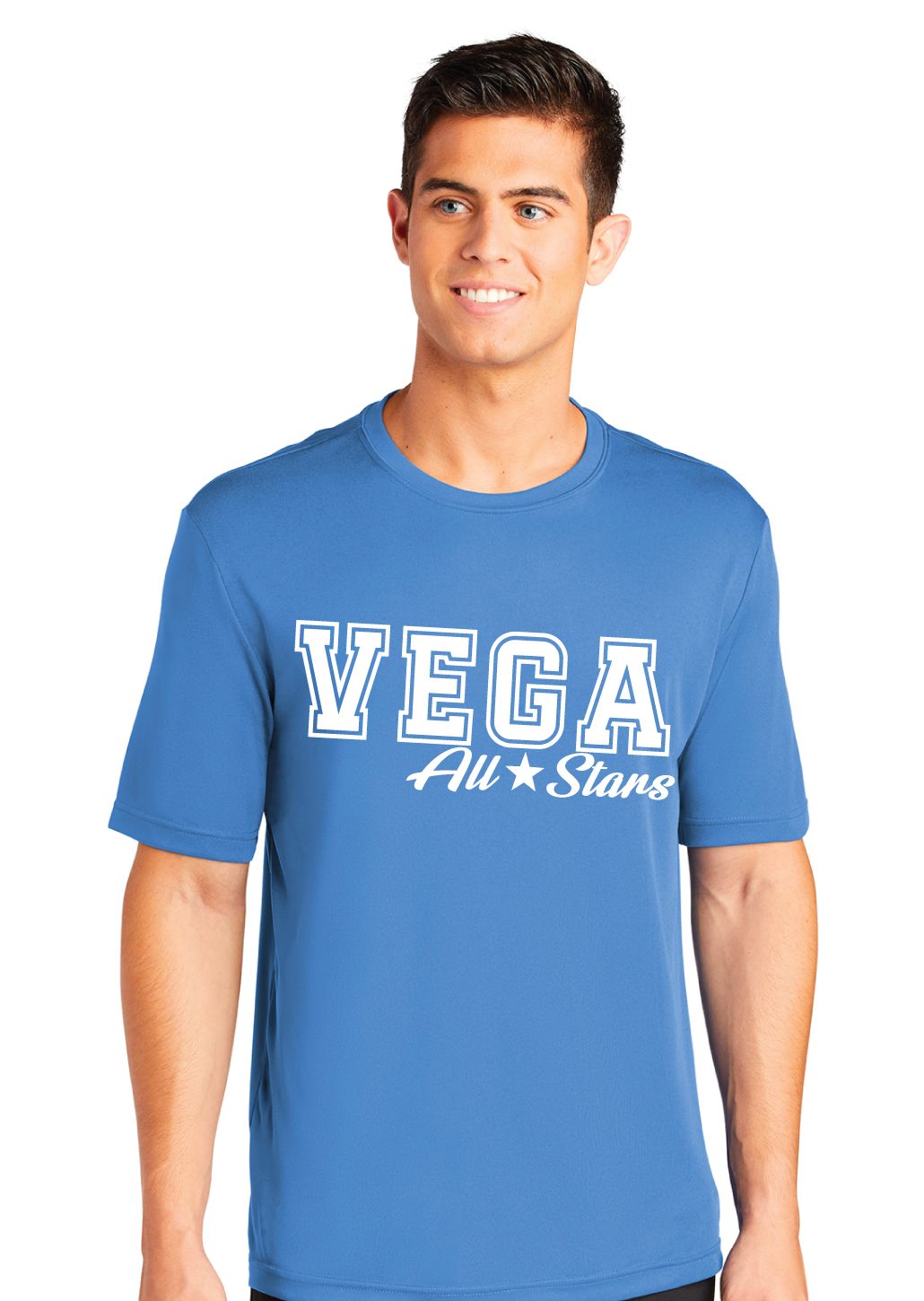 Vega All Stars - Block Outlines - Dri-Fit Short Sleeve