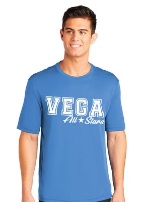 Vega All Stars - Block Outlines - Dri-Fit Short Sleeve