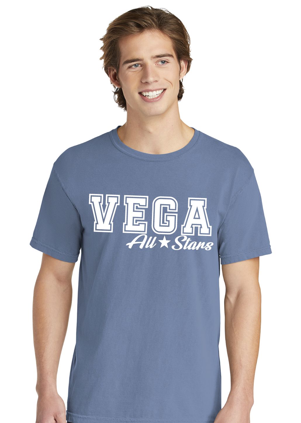 Vega All Stars - Block Outlines - Comfort Colors Short Sleeve