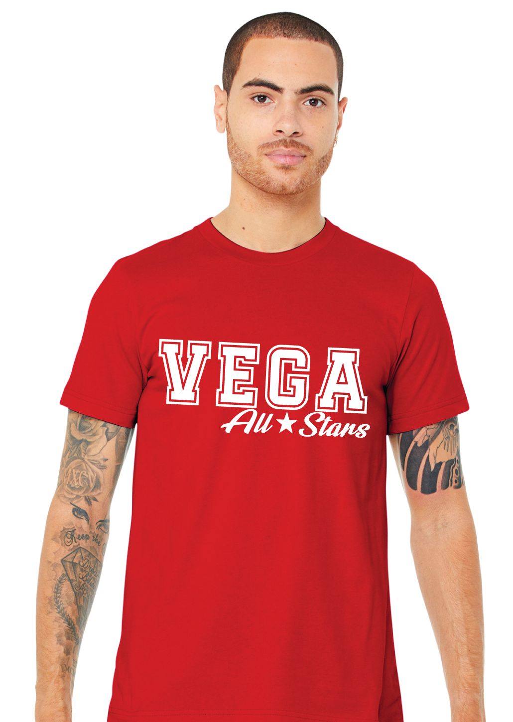Vega All Stars - Block Outlines - Bella+Canvas Short Sleeve