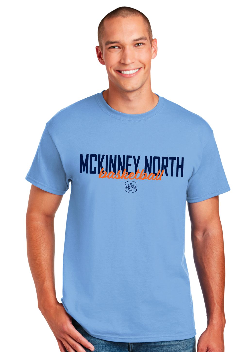 North Basketball - Simple Script - Short Sleeve