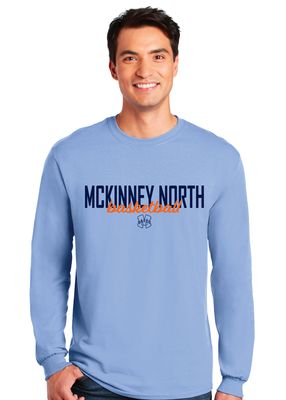 North Basketball - Simple Script - Long Sleeve