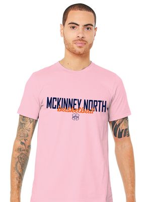 North Basketball - Simple Script - Bella+Canvas Short Sleeve