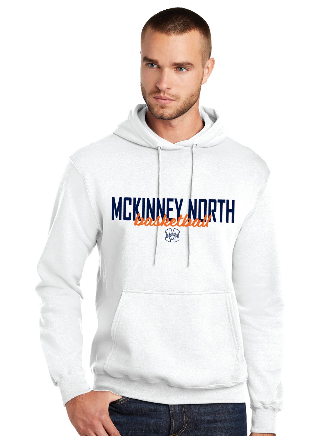 North Basketball - Simple Script - Hoodie