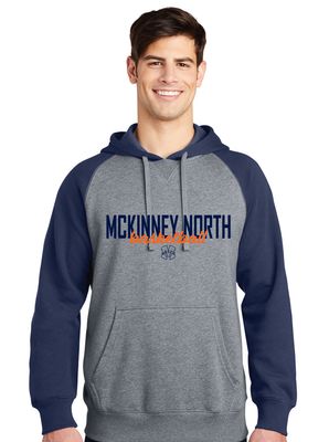 North Basketball - Simple Script - Raglan Hoodie