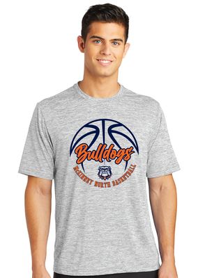 North Basketball - Cursive - Electric Dri-Fit Short Sleeve