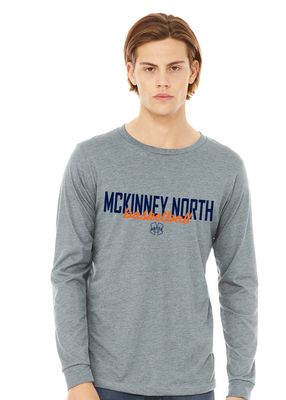 North Basketball - Simple Script - Bella+Canvas Long Sleeve