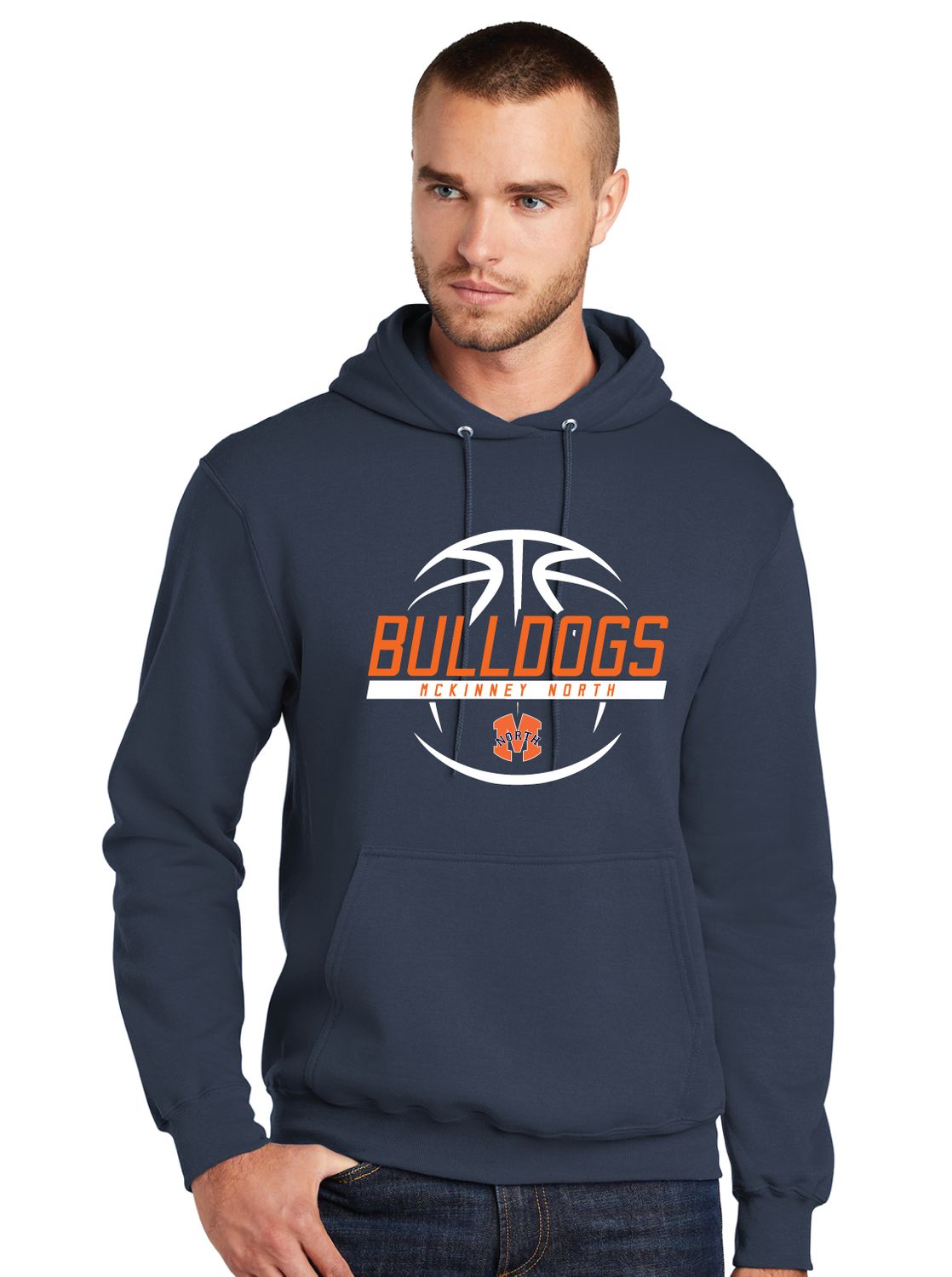 North Basketball - Slanted - Hoodie