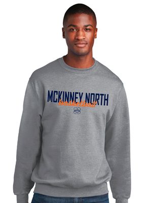 North Basketball - Simple Script - Crew Sweatshirt