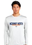 North Basketball - Simple Script - Dri-Fit Long Sleeve