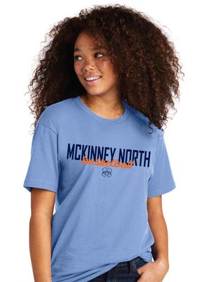 North Basketball - Simple Script - Next Level Short Sleeve
