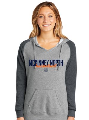 North Basketball - Simple Script - Lightweight Raglan Hoodie