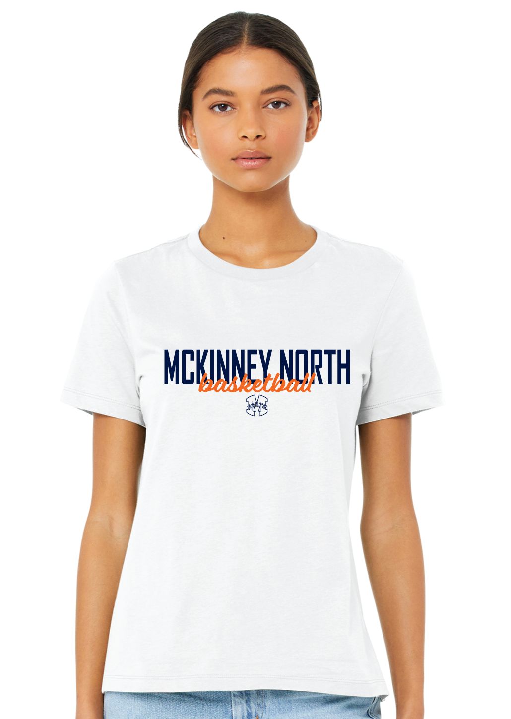 North Basketball - Simple Script - Bella+Canvas Ladies