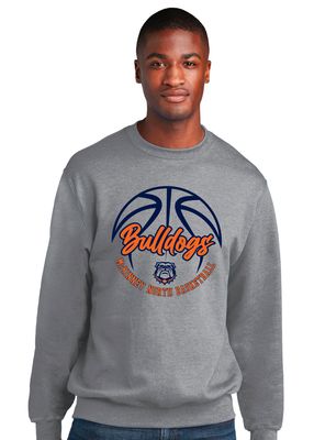 North Basketball - Cursive - Crew Sweatshirt