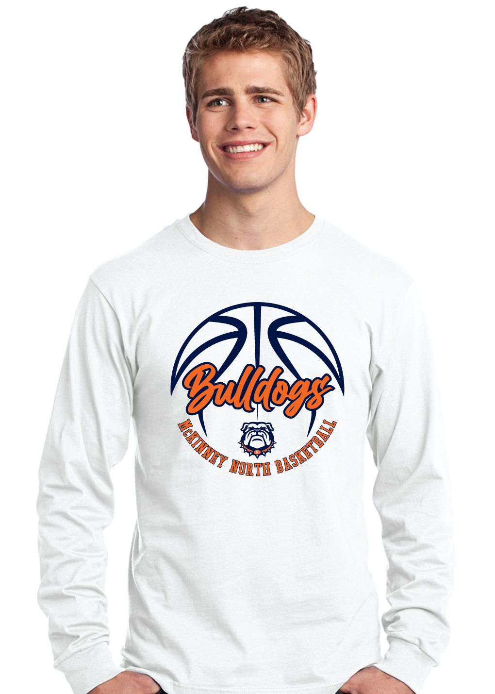 North Basketball - Cursive - Long Sleeve