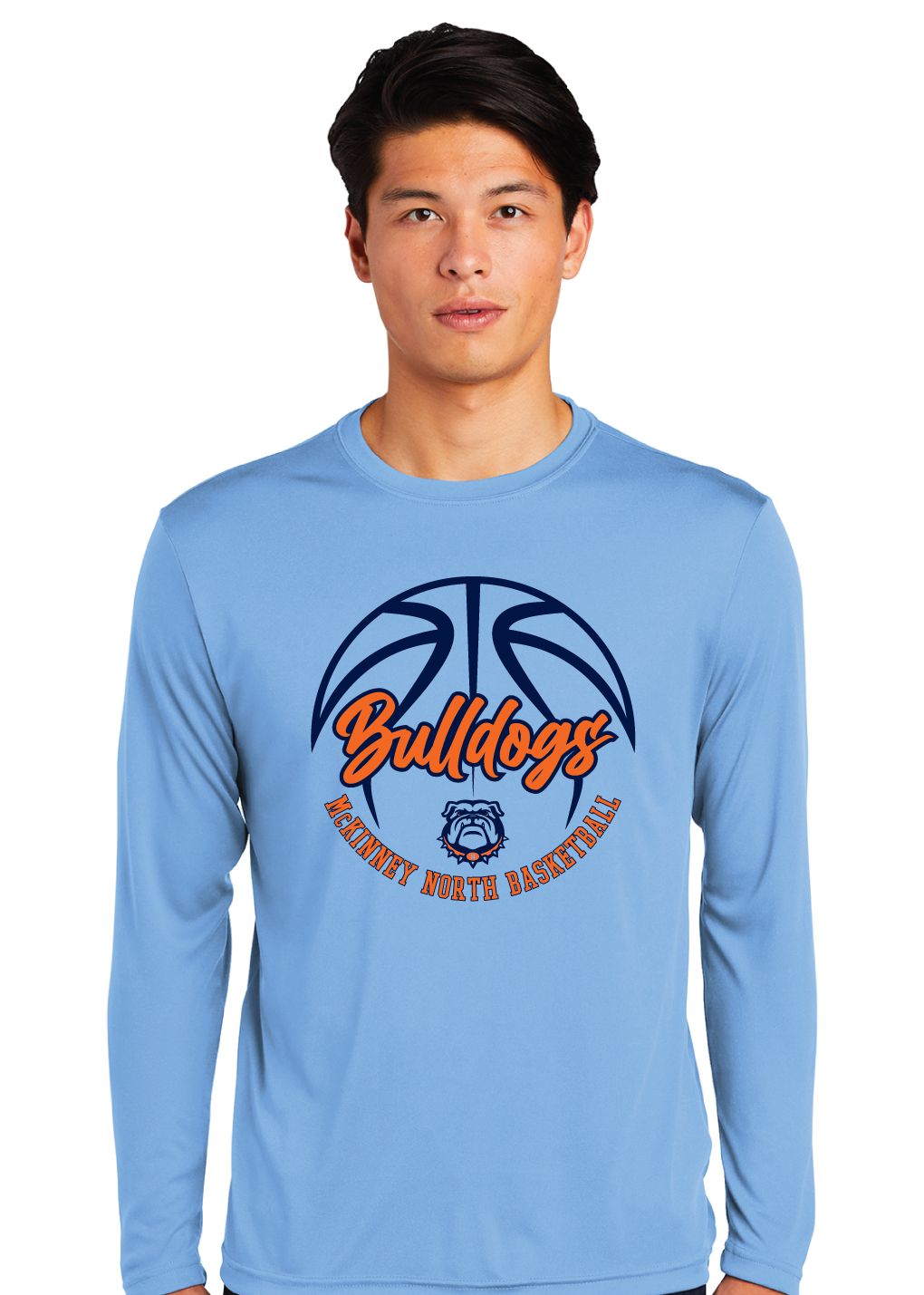 North Basketball - Cursive - Dri-Fit Long Sleeve