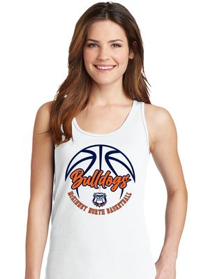 North Basketball - Cursive - Cotton Tank