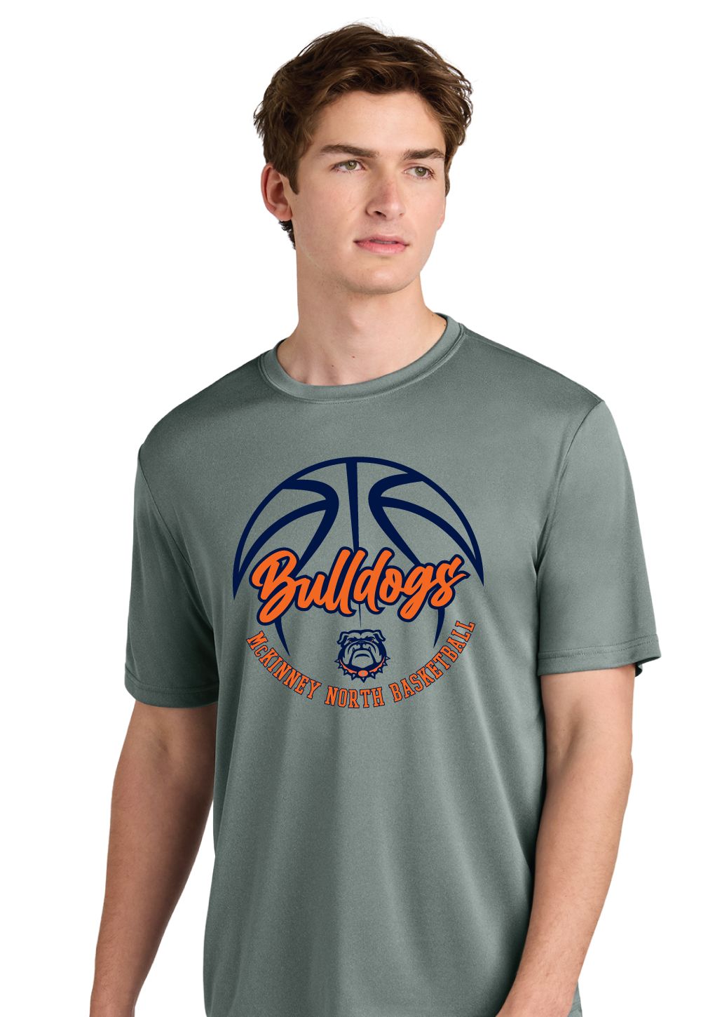 North Basketball - Cursive - Dri-Fit Short Sleeve