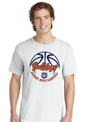 North Basketball - Cursive - Comfort Colors Short Sleeve