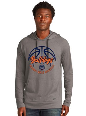 North Basketball - Cursive - Tri-Blend Hoodie