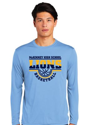 McKinney Basketball - 2-Tone - Dri-Fit Long Sleeve