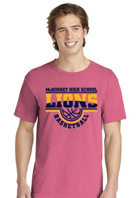 McKinney Basketball - 2-Tone - Comfort Colors Short Sleeve