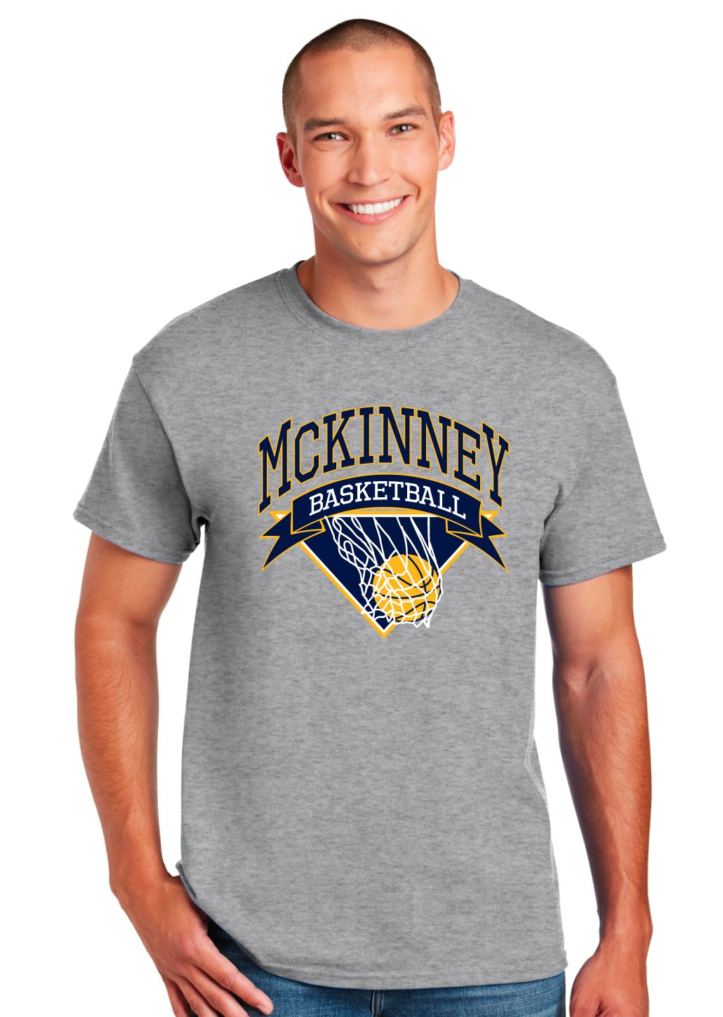 McKinney Basketball - Net - Short Sleeve