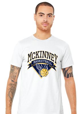 McKinney Basketball - Net - Bella+Canvas Short Sleeve
