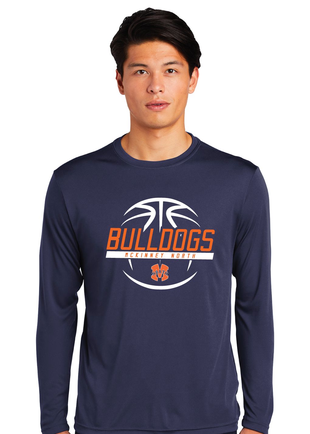 North Basketball - Slanted - Dri-Fit Long Sleeve