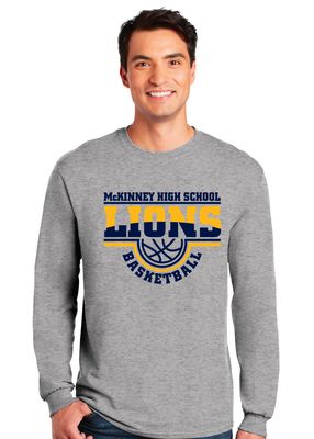 McKinney Basketball - 2-Tone - Long Sleeve