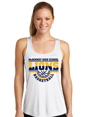 McKinney Basketball - 2-Tone - Dri-Fit Racerback Tank
